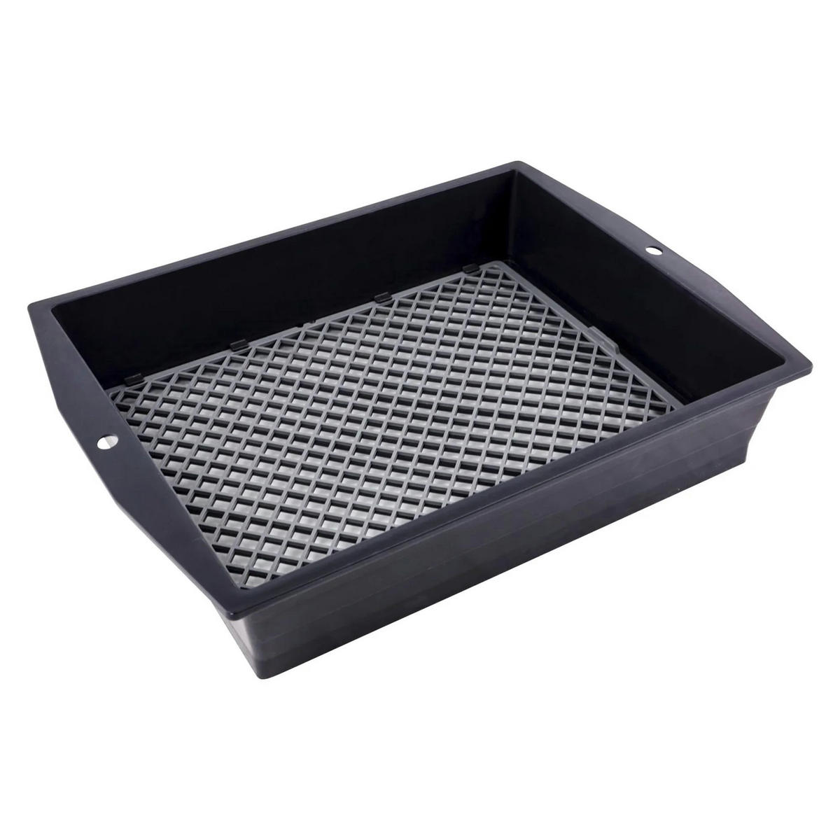 GARTENSIEB XL, 2-in-1, anpassbar, Kunststoff - Schwarz, Kunststoff (29/11/40cm) - Westfalia