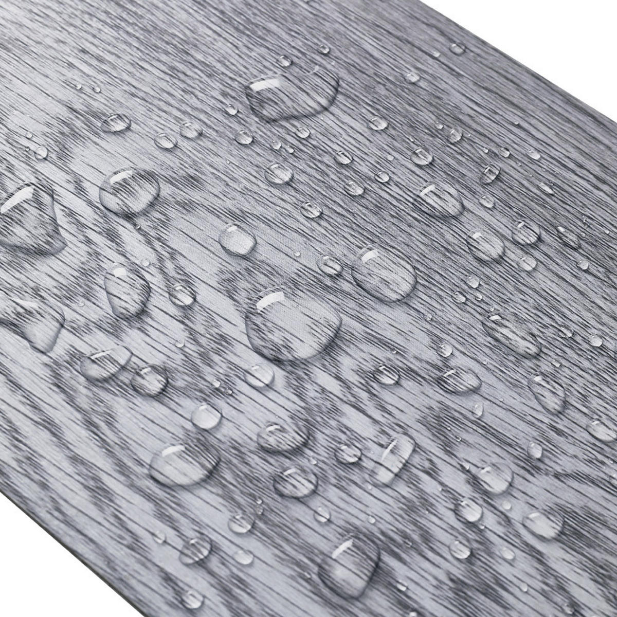 VINYLBODEN 5m²/36-TLG. selbstklebend PVC - Grau, Kunststoff (0.2/91.5/15.2cm) - Livingandhome