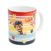 BECHER Paw Patrol Stripes Keramik Mehrfarbig 320 ml - Orange, Keramik (0.32L) - Paw Patrol