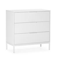 KOMMODE 80/80/40 Auri Weiß - Weiß, Holzwerkstoff (80/80/40cm) - VS Venta-stock