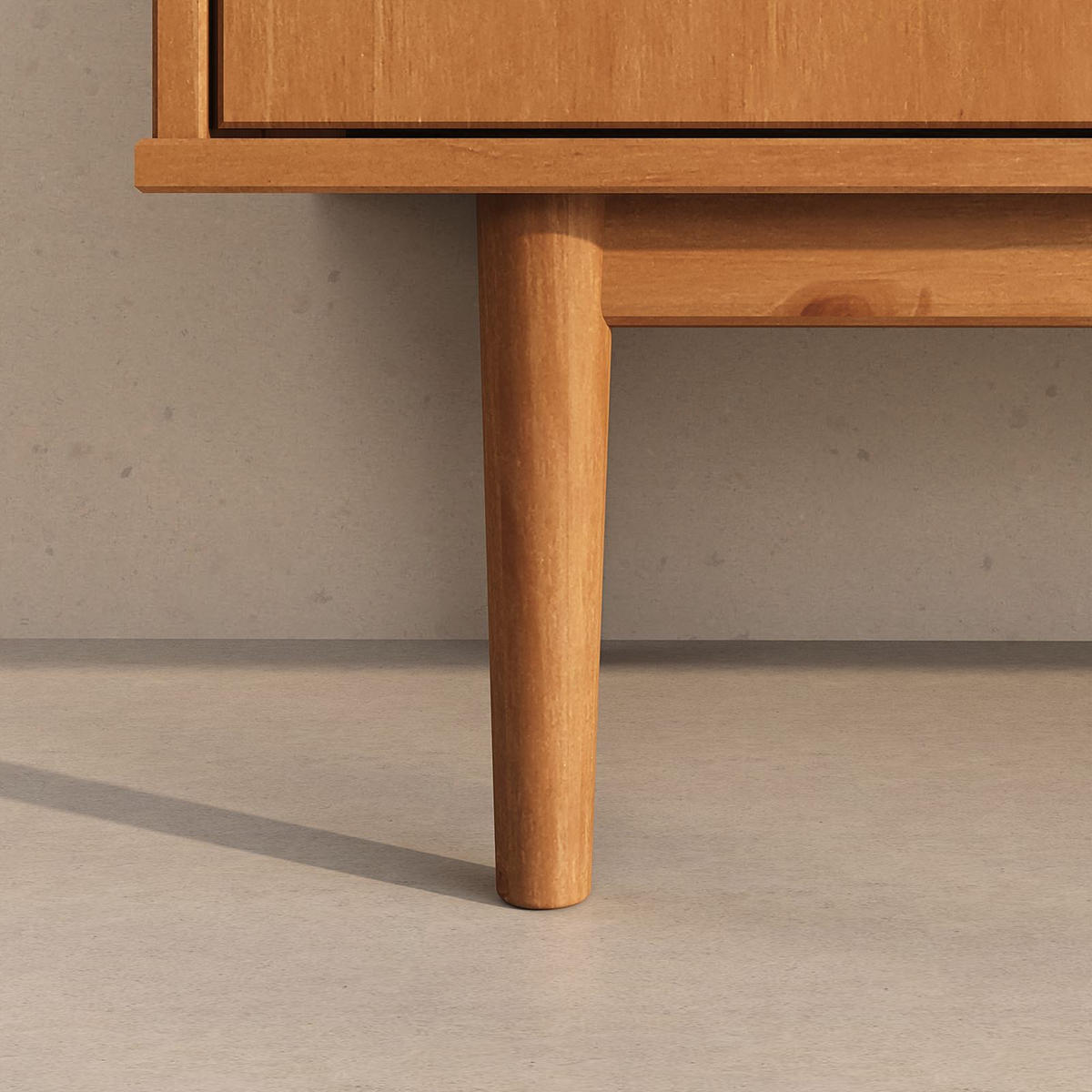 SIDEBOARD TECCA - Eichefarben, Holz (145/71/43cm) - IDIMEX