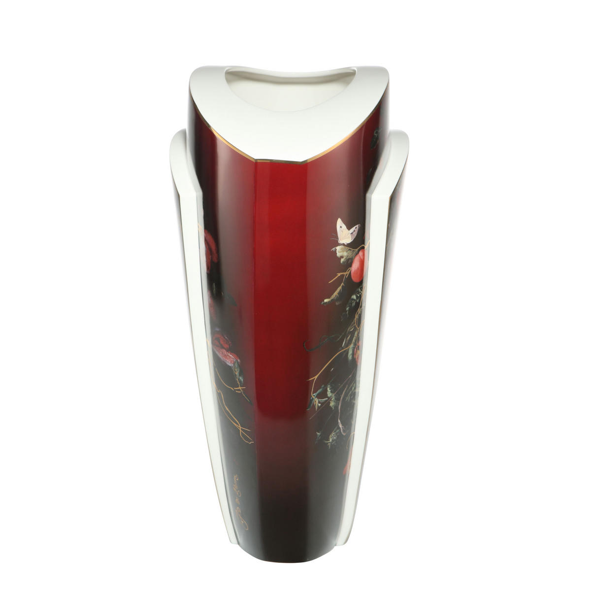 VASE Jan Davidsz de Heem - Girlande aus Blumen und Früchten, Porzellan, Bunt, 43 cm - Multicolor, Keramik (43cm) - Goebel