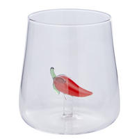 TRINKGLAS Sunn Joy mit Chilli - Transparent, Glas (0.4L) - Butlers