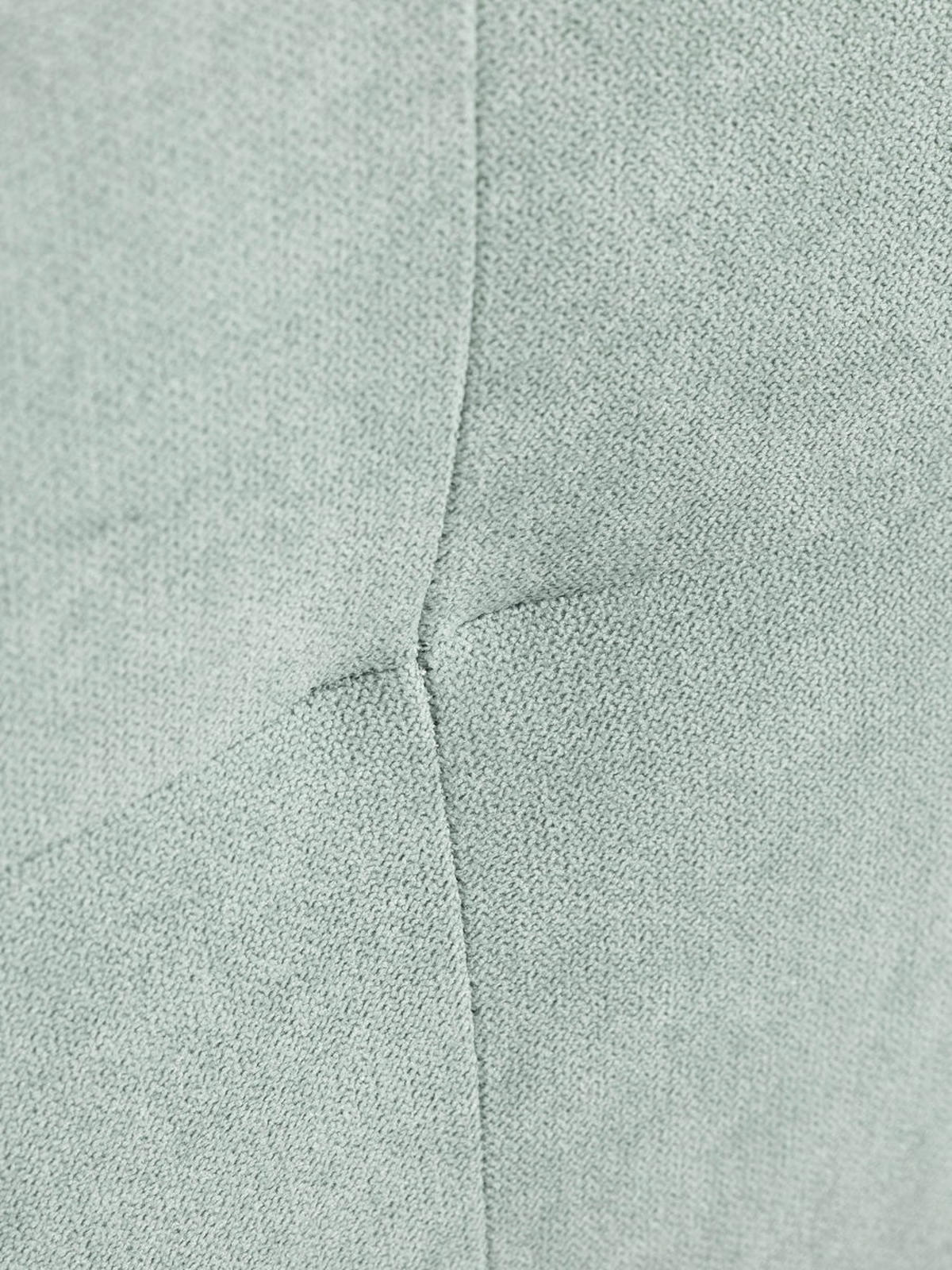 KOPFTEIL Ilan Minze 107 cm x 52 cm - Mintgrün, Textil (107/52/3cm) - Kenay Home