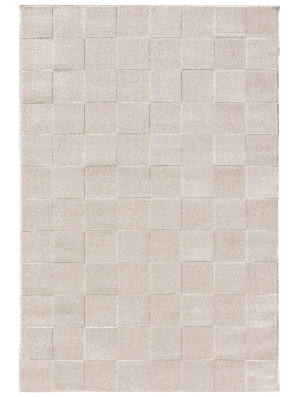 TEPPICH Claire Cream 120x170 cm - Creme, Kunststoff (120/170cm) - benuta