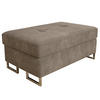 POLSTERHOCKER BARLET Beige 100x60 cm - Beige, Textil (100/41/60cm) - MASSENO
