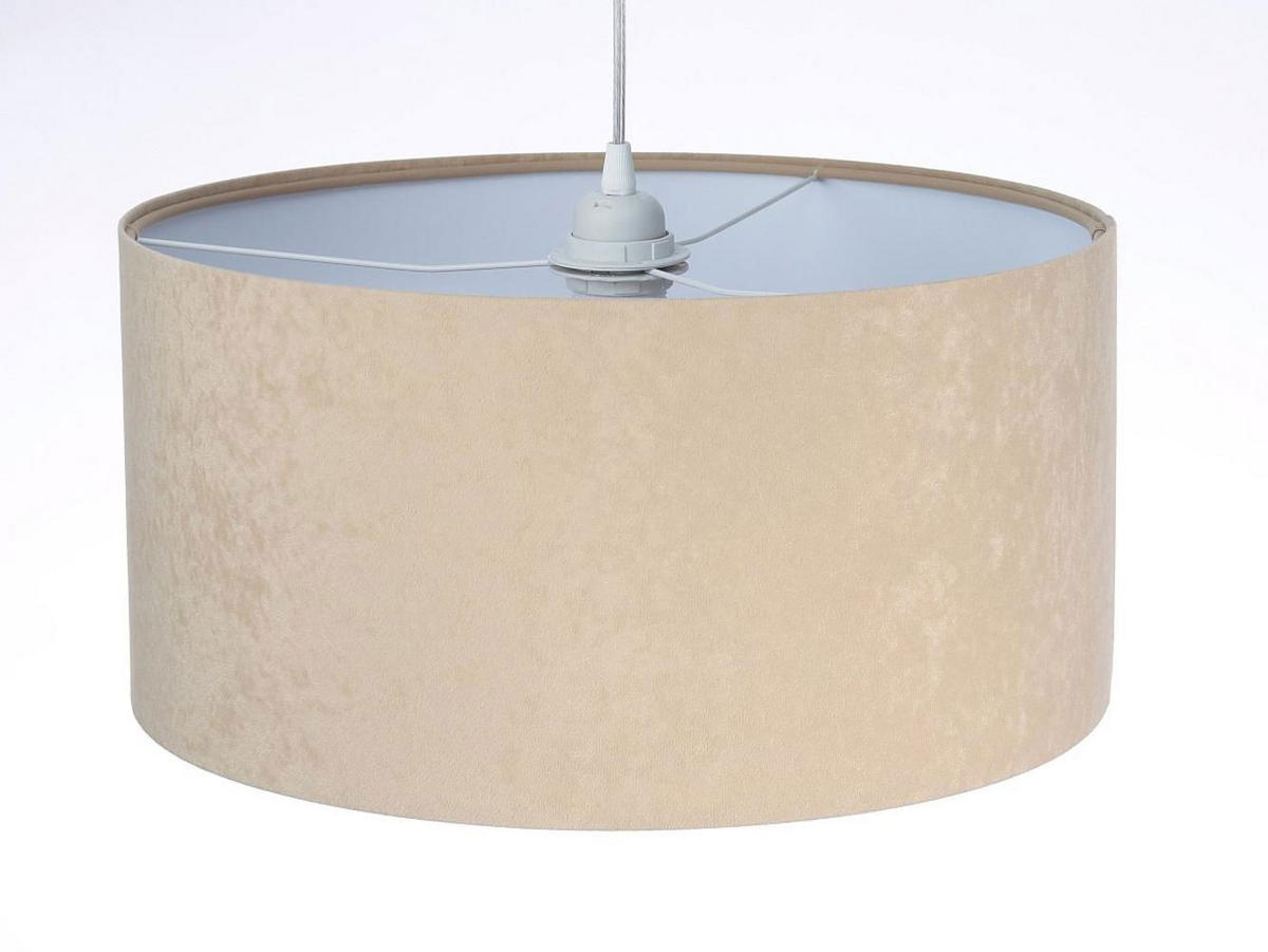 HÄNGELEUCHTE Weiß 30/20 cm - Beige/Weiß, Kunststoff (30/0.45/20cm) - ONZENO
