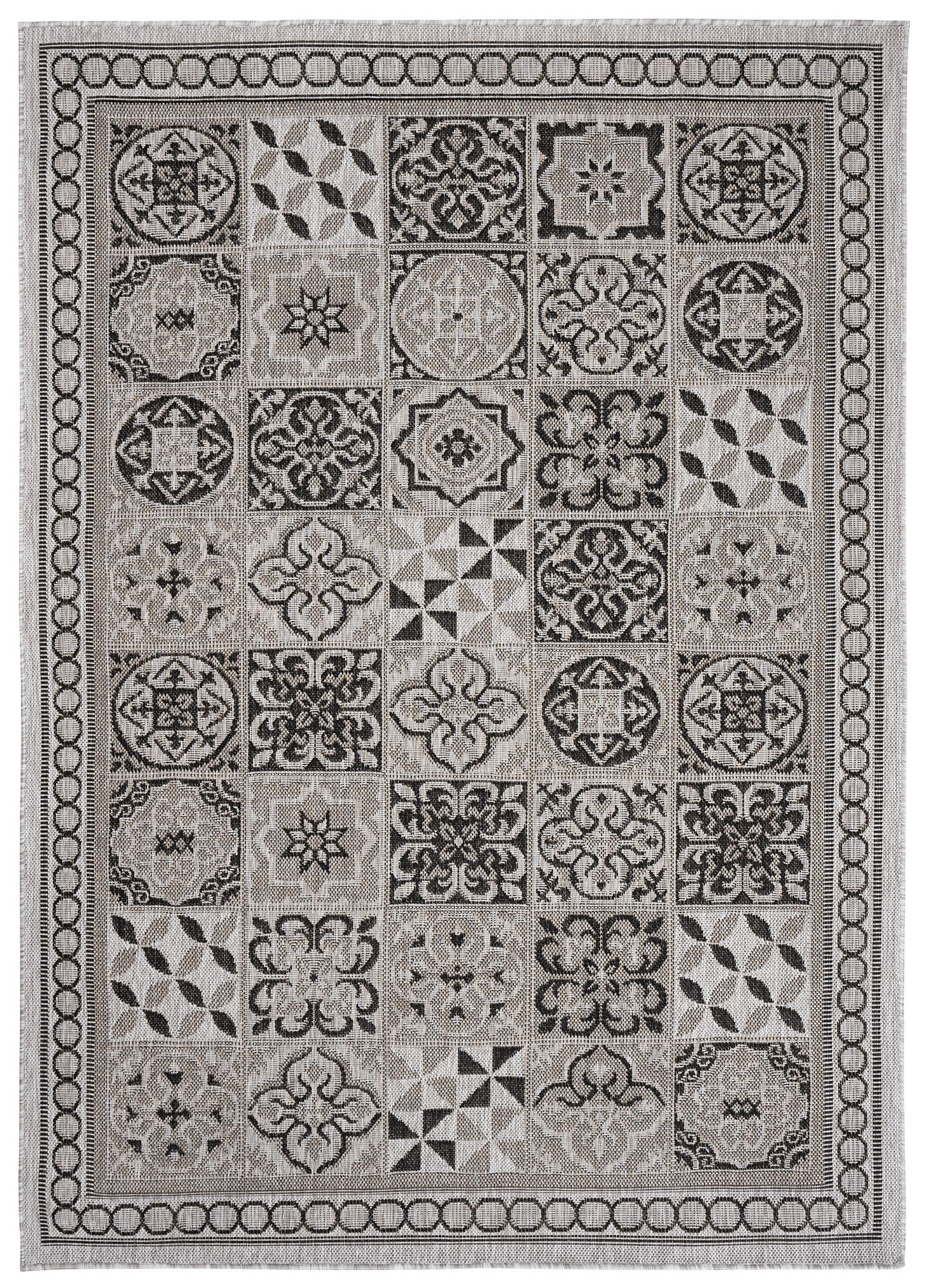 TEPPICH MELISSA Grau 140/200 cm - Grau, Kunststoff (140/200cm) - Tapiso