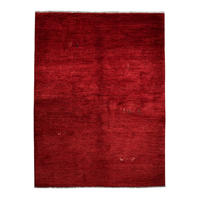 GABBEH-TEPPICH handgeknüpft Rot 234/175 cm Schurwolle - Rot, Textil (175/234cm) - Looma