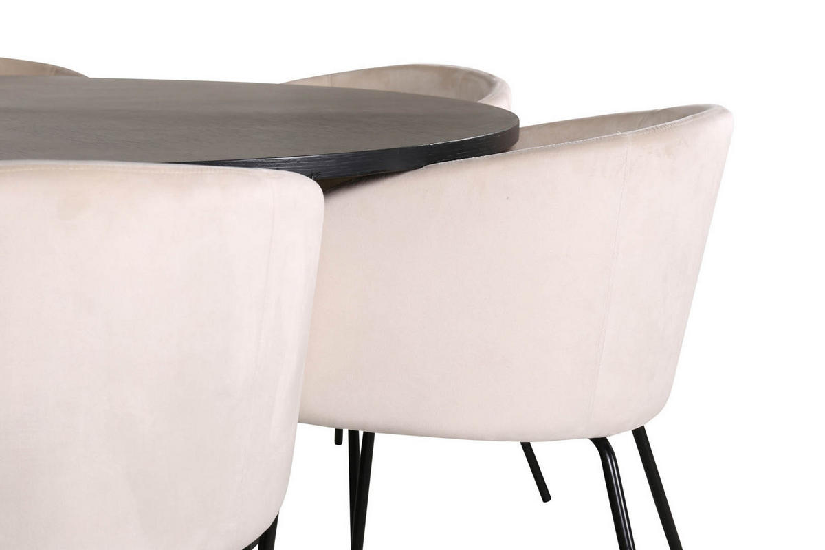 TISCHGRUPPE Beige - Beige, Holzwerkstoff (140/74/140cm) - ebuy24