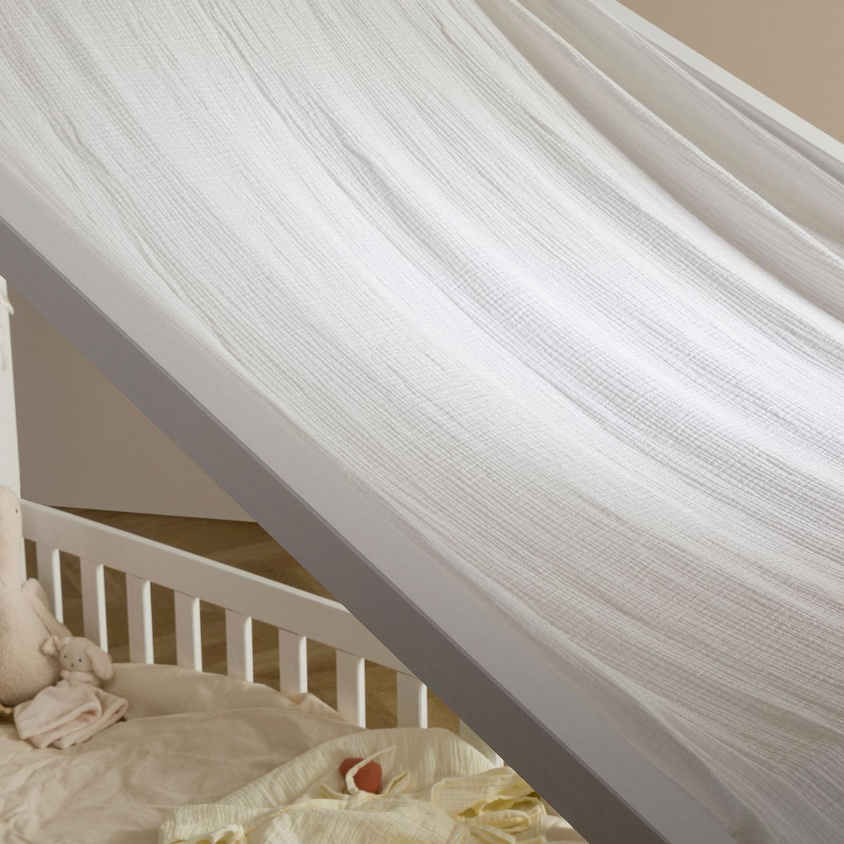 HAUSBETT-HIMMEL LIAN weiß - Weiß, Textil - IDIMEX