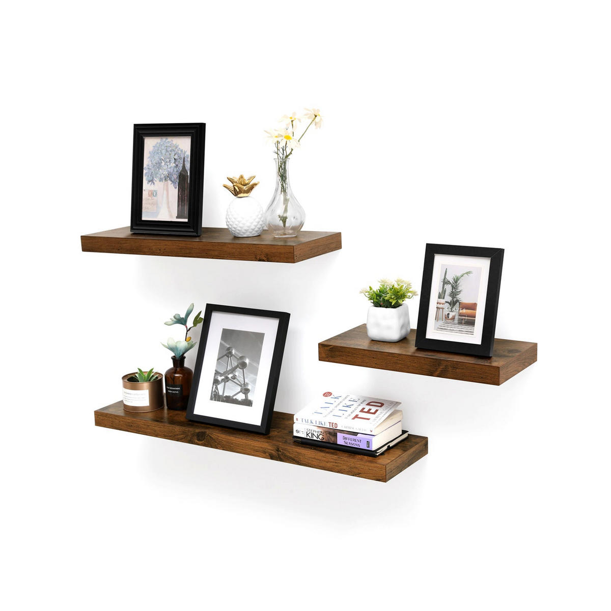 WANDREGAL WANDBOARD - Braun, Holzwerkstoff (20/4/80cm) - Hansiro
