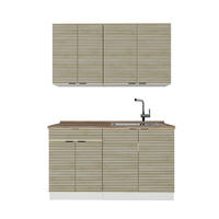 Eichefarben/Weiß, Holzwerkstoff (140/81.6/60cm) - Vicco