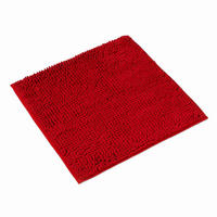 BADEMATTE PARIS - Rot, Textil (45/45cm) - WohnDirect