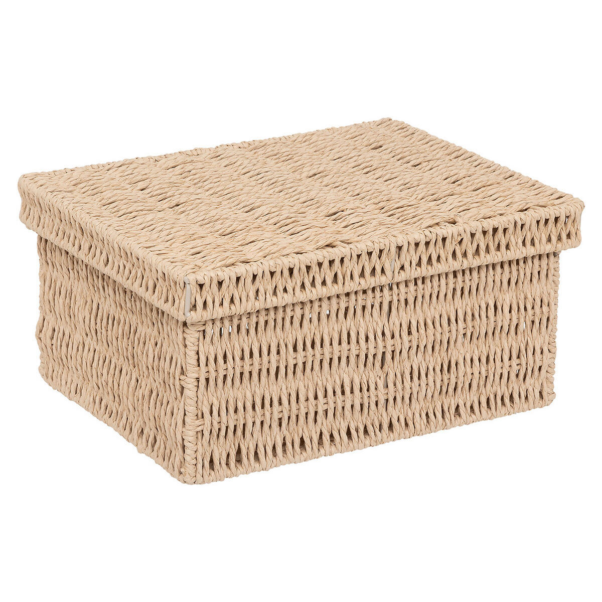 AUFBEWAHRUNGSBOXEN Kord, 2er Set, Papier, Beige - Beige, Papier (28/18/38cm) - 5five Simply Smart