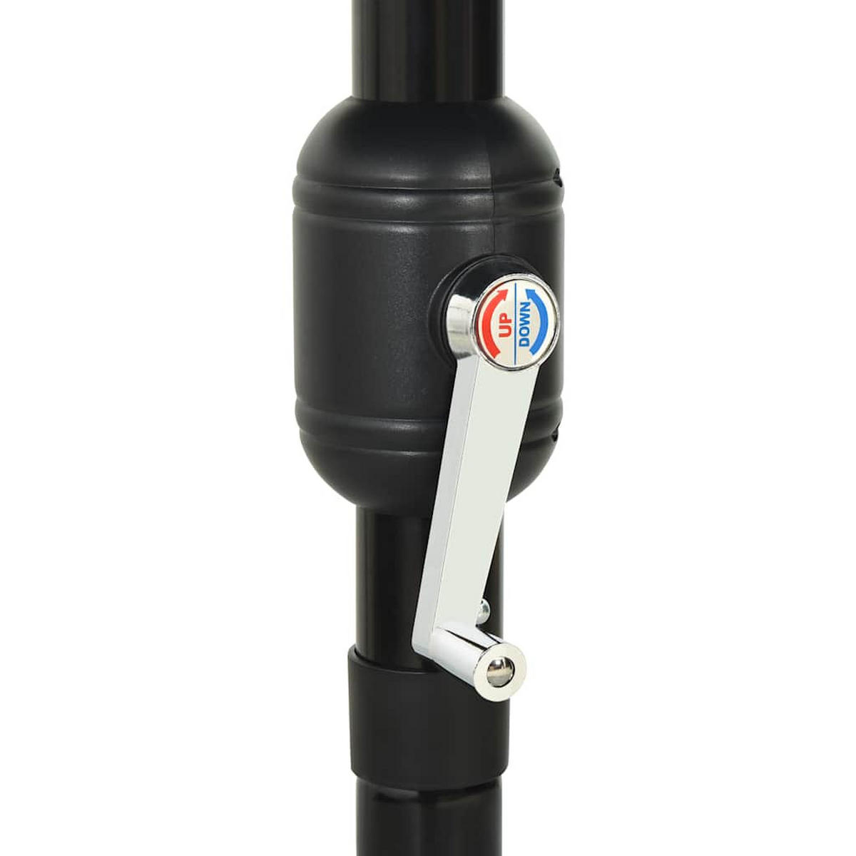 SONNENSCHIRM Mit Aluminium-Mast 3-Lagig Grün 3,5 M - Grün, Textil (350/350cm) - vidaXL