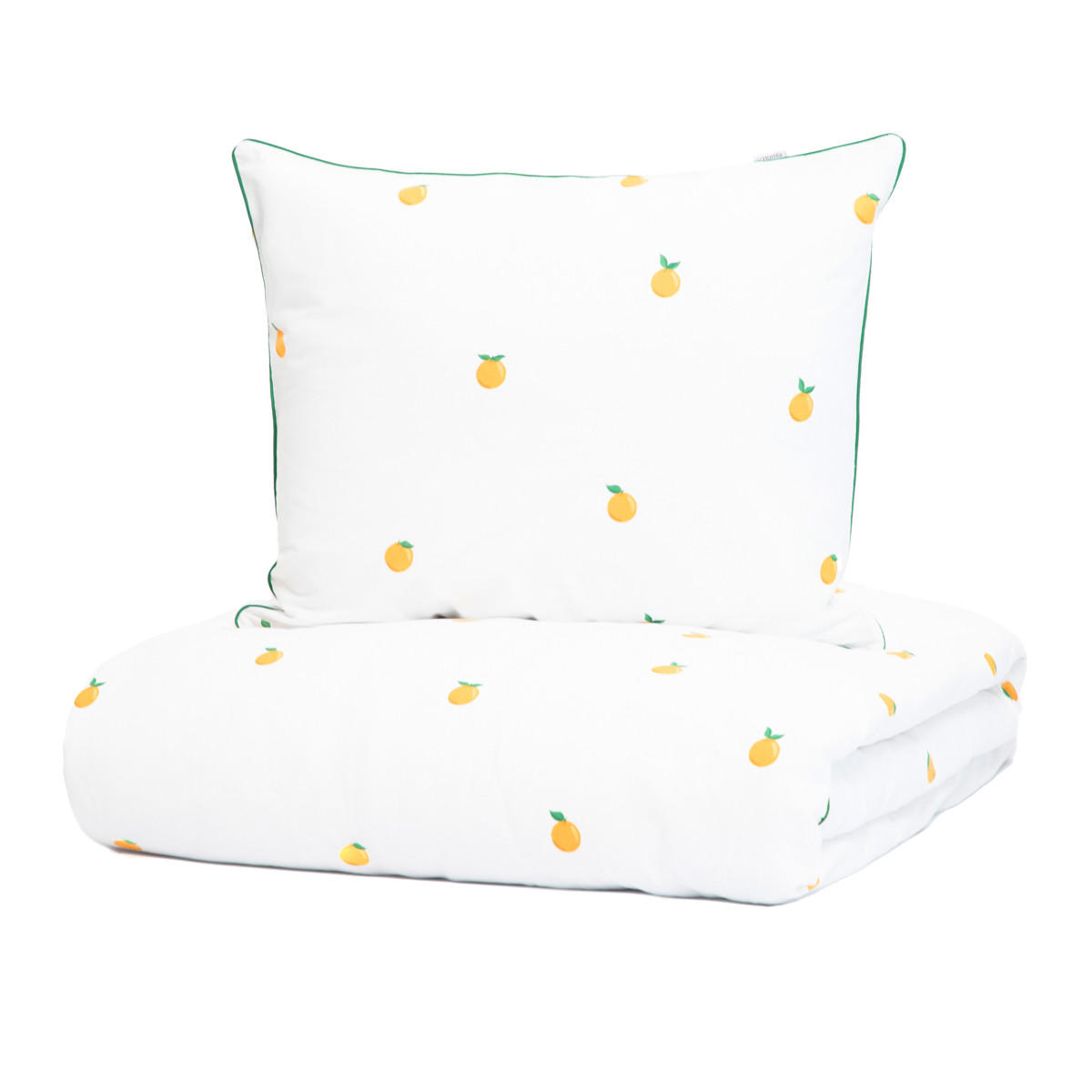 BETTWÄSCHE Orangie 220/200 cm - Weiß, Textil (220/200cm) - Homla