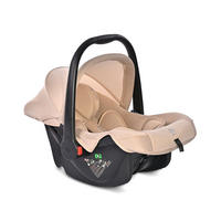 BABYSCHALE i-Size Joy beige (40 - 87 cm) verstellbar, Faltdach, Memory-Schaum - Beige, Kunststoff (41/54/66cm) - Lorelli
