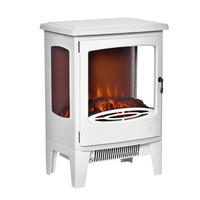 ELEKTROKAMIN DE-17049 Neo-retro 900-1800 W LED Weiß - Weiß, Metall (39/54.8/26cm) - ComfortXL