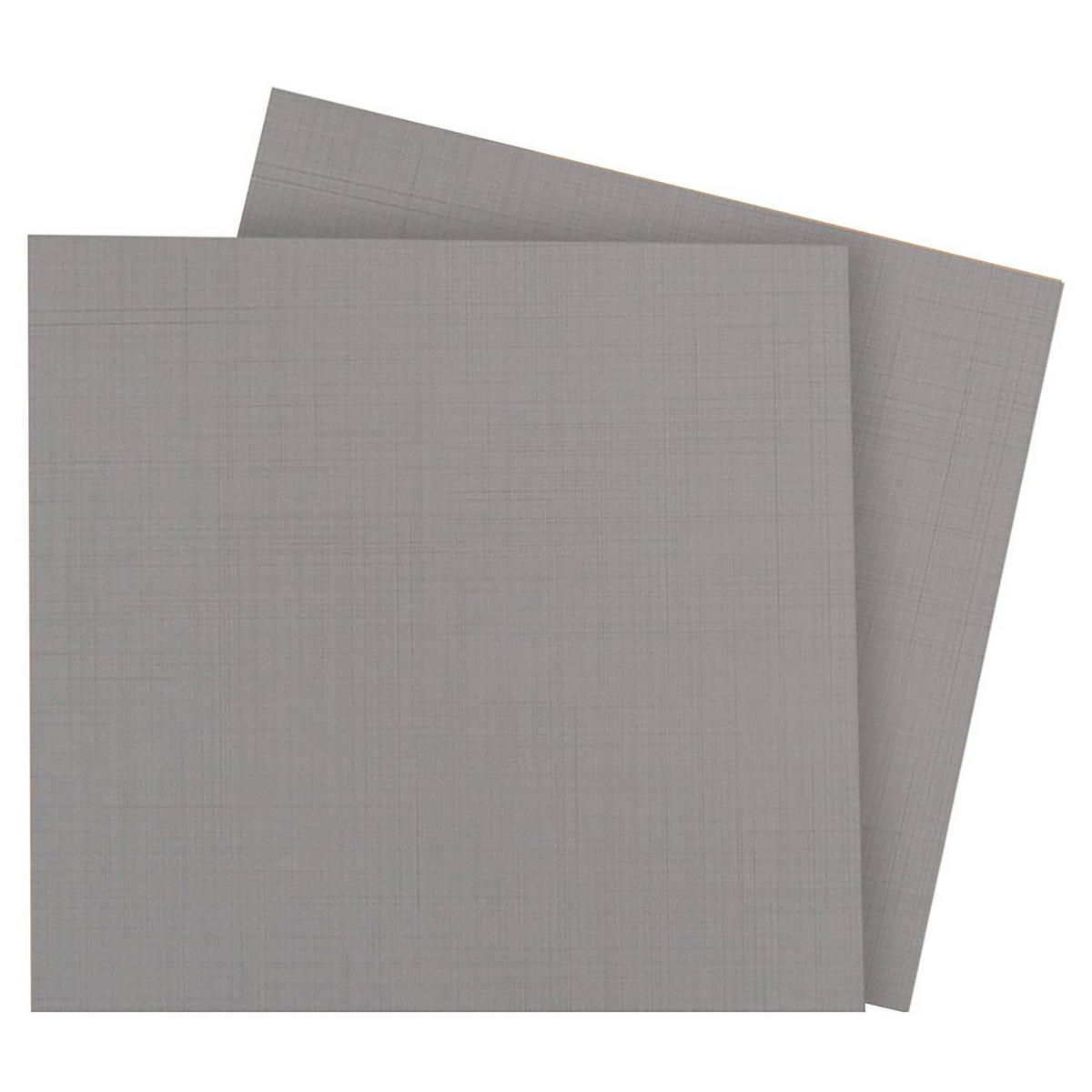 EINLEGEBODENSET 2er Set Einlegeböden für Fach 45 cm - Grau, Holzwerkstoff (45/2/1cm)