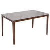 ESSZIMMERTISCH rechteck Grau - Braun/Grau, Holz (80/135/76cm) - MCW