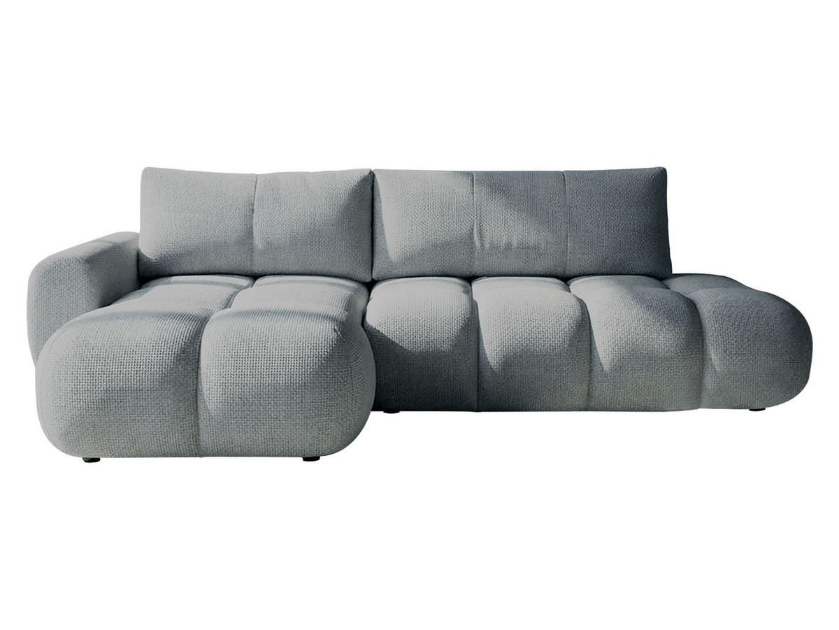 ECKSOFA Mitto O, Seite: Links - Schwarz/Grau, Holz/Kunststoff (285/172cm) - MIRJAN24