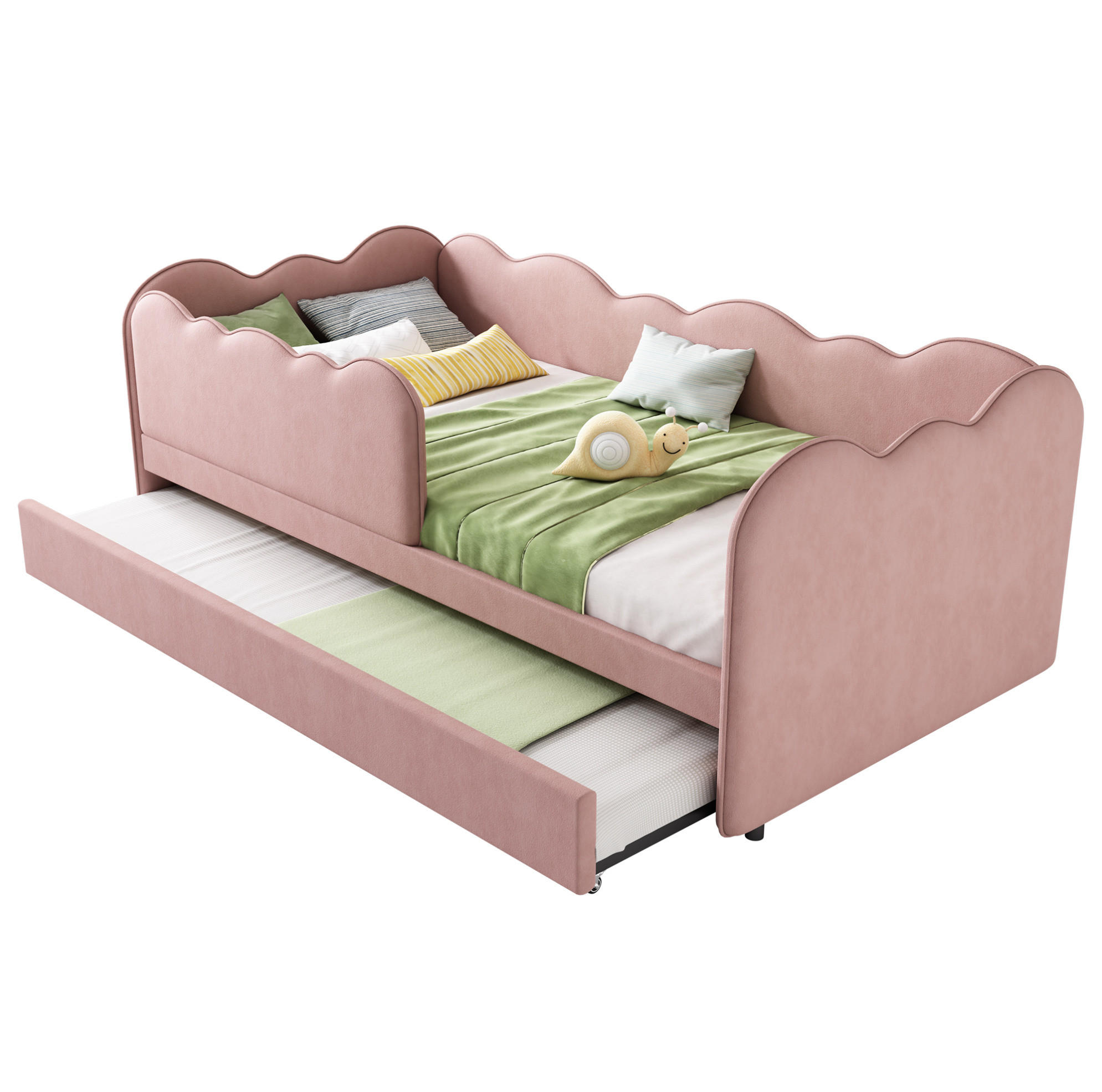 Beauniv Bett Pink 90x190 cm