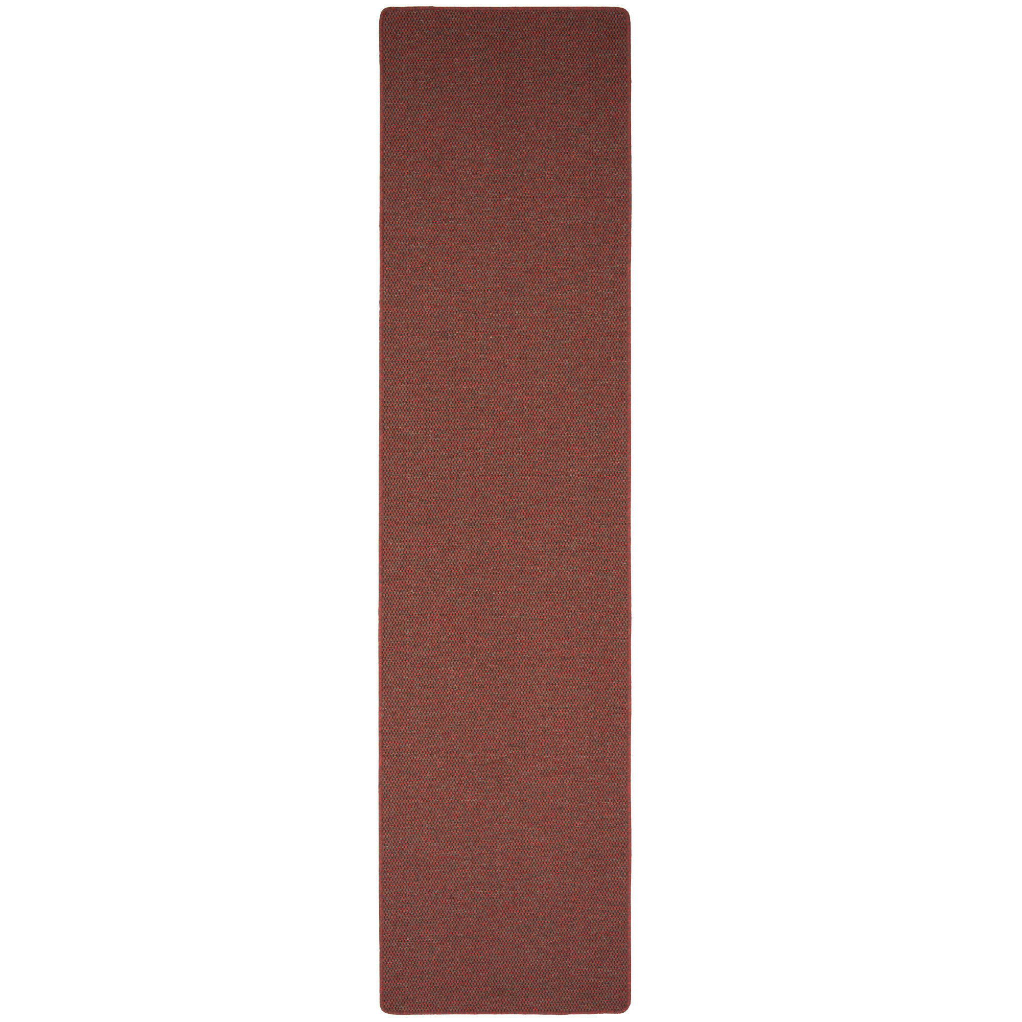 LÄUFER TEPPICH BENTZON FLACHGEWEBE - Rot, Textil (100/200cm) - Snapstyle