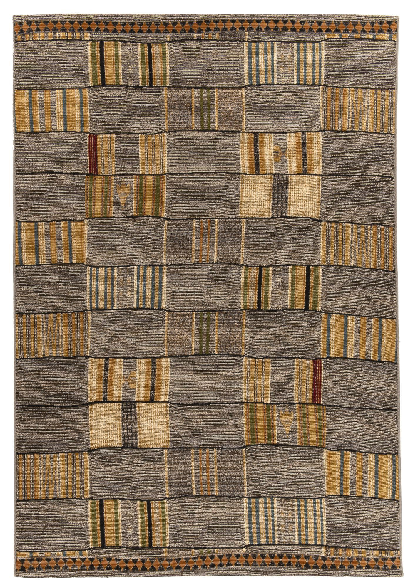 OUTDOORTEPPICH Aurora 80x165 cm - Grau, Textil (80/165cm) - Gino Falcone