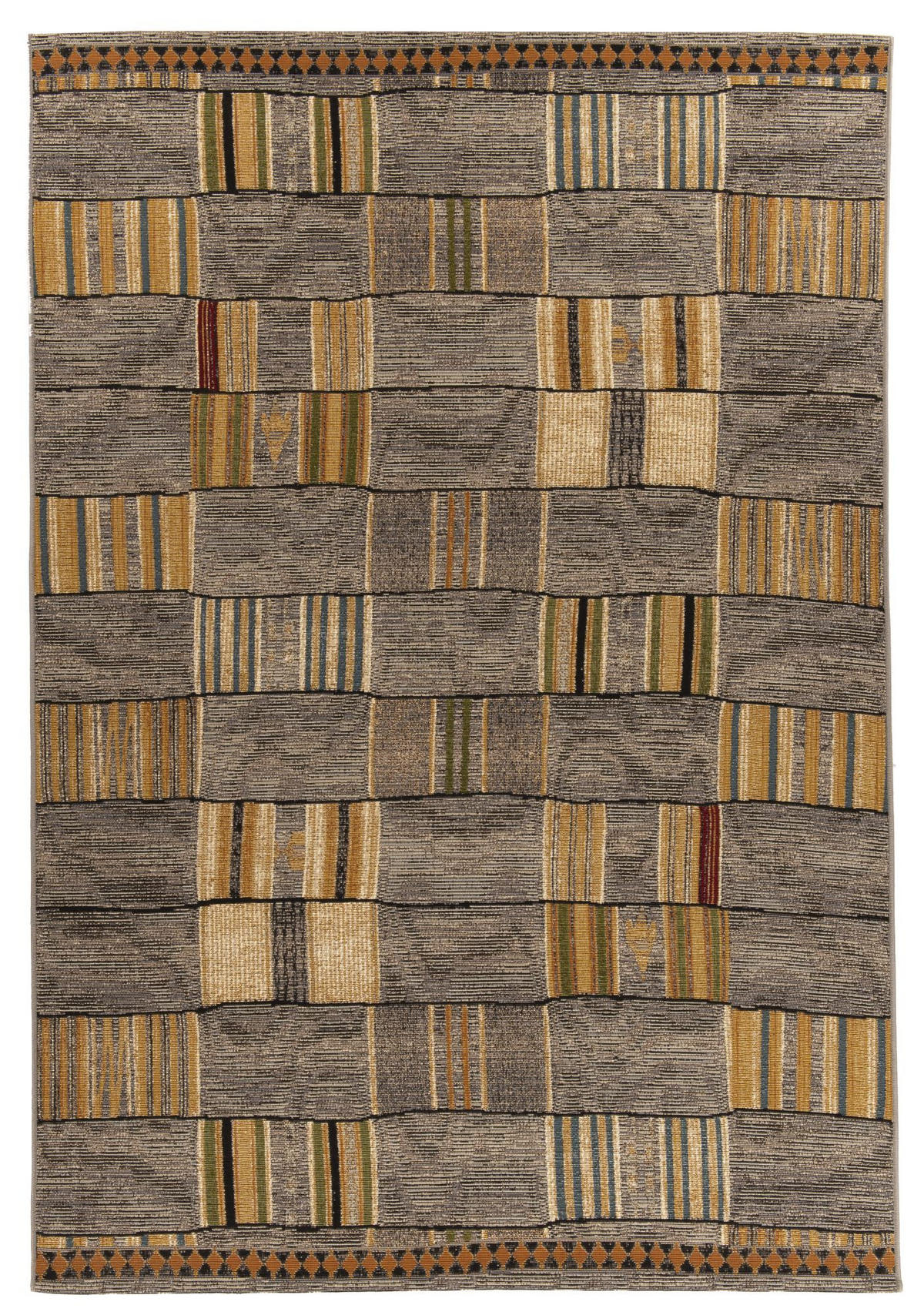 OUTDOORTEPPICH Aurora 80x165 cm - Grau, Textil (80/165cm) - Gino Falcone