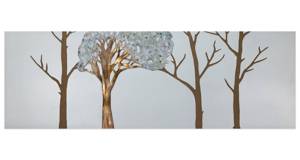 HOLZBILD Braun 120/40 cm - Braun, Holz (3.57/40cm) - KUNSTLOFT