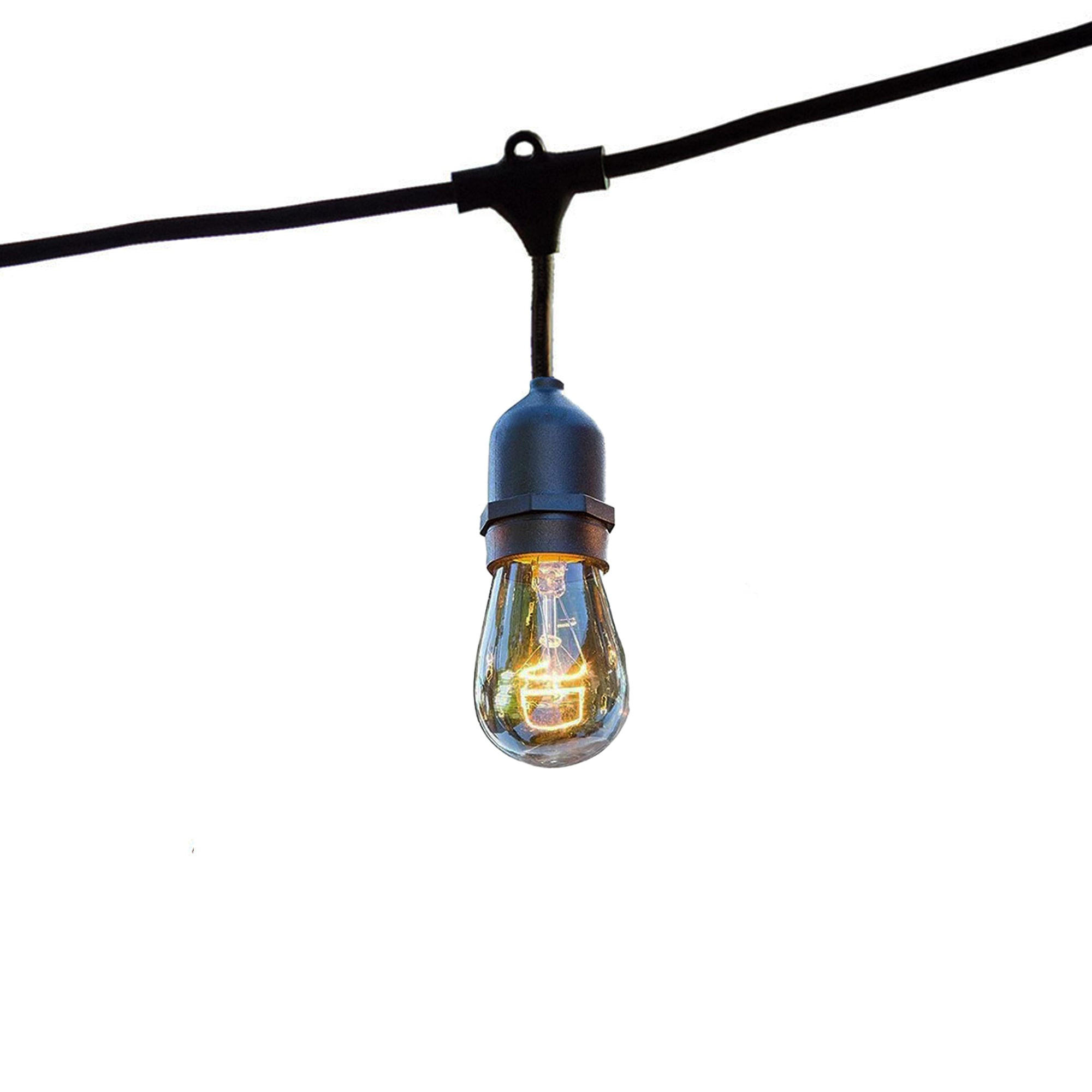 LICHTERKETTE MAFY schwarz - Schwarz, Kunststoff (600cm) - Lumisky