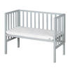 BEISTELLBETT 3in1 Set 90 x 45 cm - Taupe/Weiß, Holzwerkstoff (45/90cm) - Roba