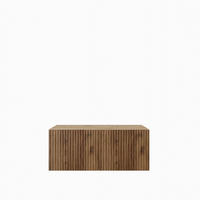 LOWBOARD VAREN 100/41/40 cm, Hängender TV-Schrank Eiche Artisan / Eichefarben - Eichefarben/Braun, Holzwerkstoff (100/41/40cm) - MASSENO