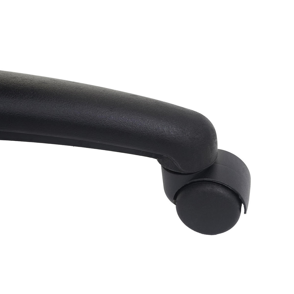 DREHSTUHL HxBxT 119x63x64cm Sitzhöhe 44cm Kunstleder Schwarz/Weiß - Schwarz, Kunststoff (63/119/64cm) - PROREGAL