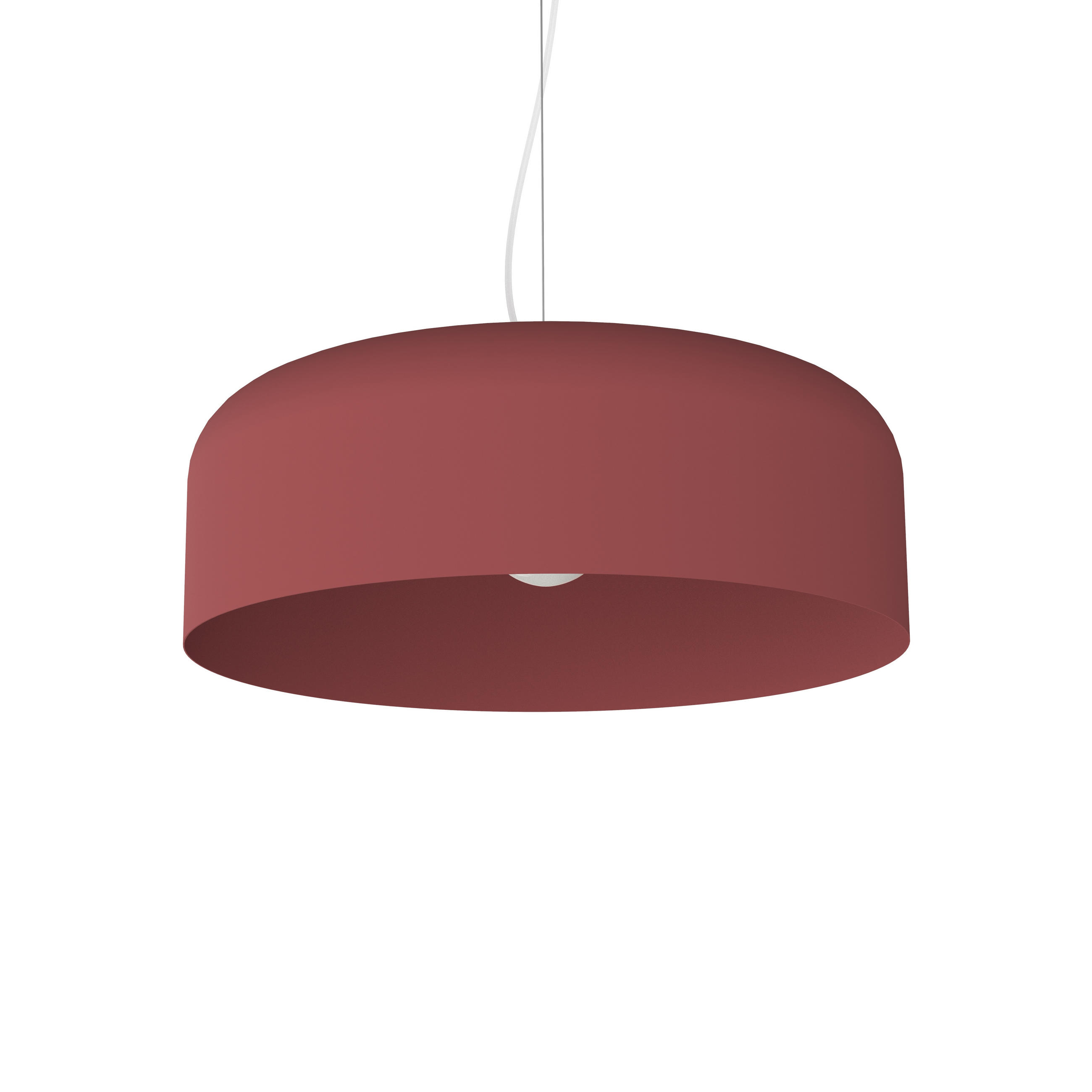 HÄNGELEUCHTE Tuzzi - Rot, Metall (50/50/12cm) - Lumicom