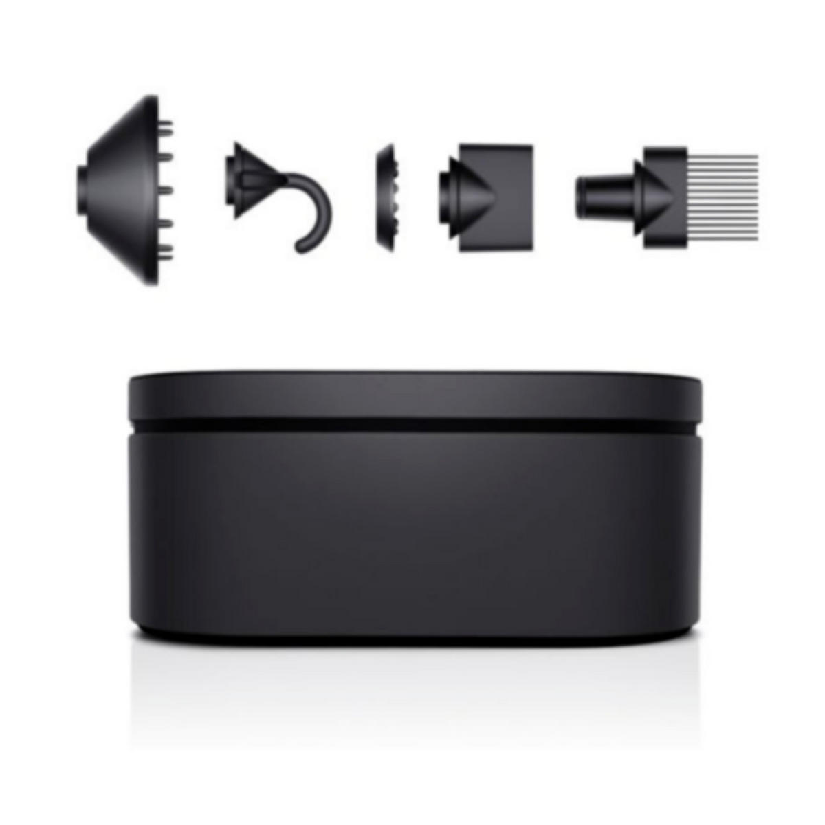 HAARTROCKNER Supersonic HD07 Onyx Gold mit Stylingaufsätzen, Föhn, Haartrockner, Stylinggerät, Diffusor, Beauty Gerät, Haarstyling, Profi Haartrockner - Goldfarben/Schwarz, Kunststoff/Metall (7.8/24.5/9.7cm) - Dyson