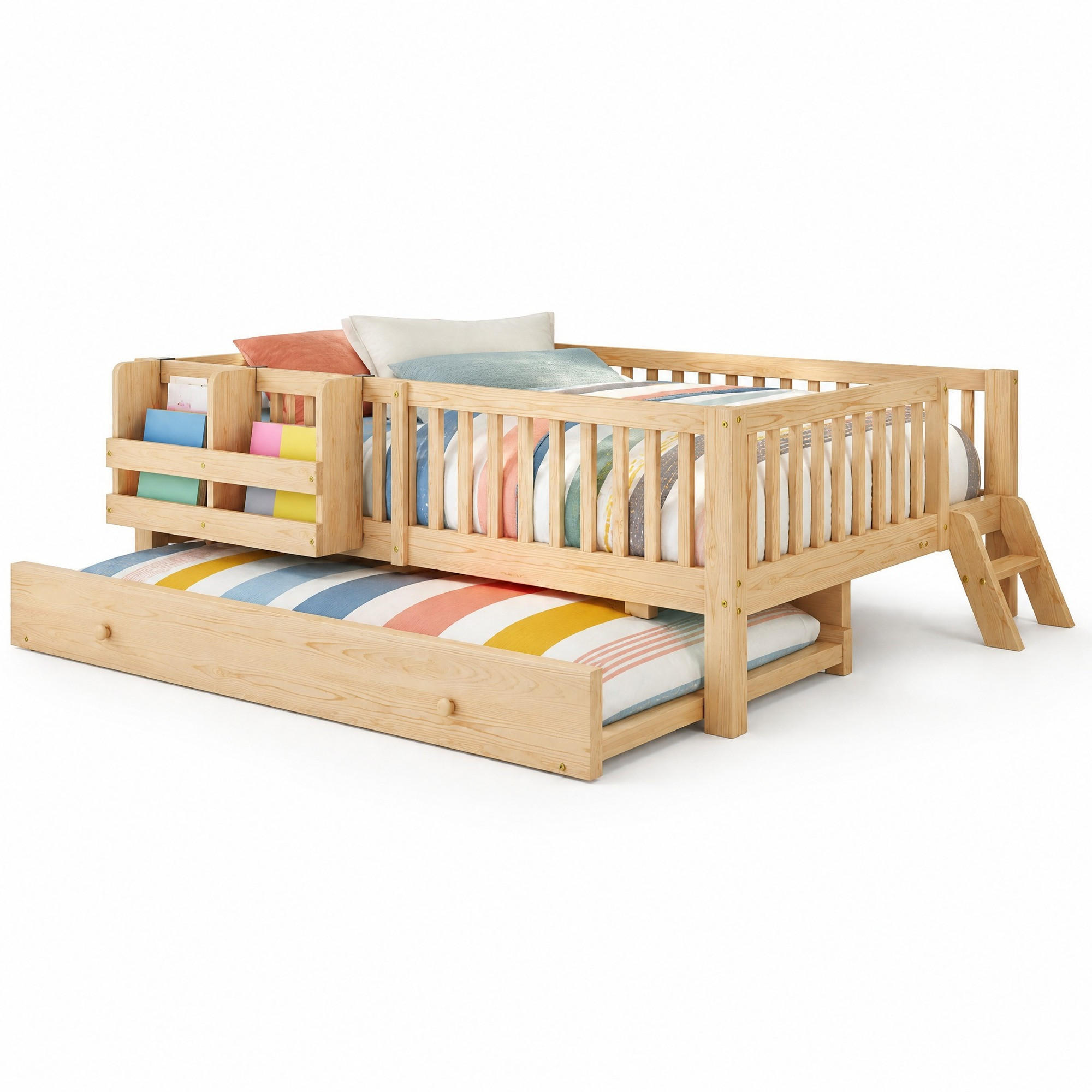 Chicfurn Kinderbett Natur 140x200 cm