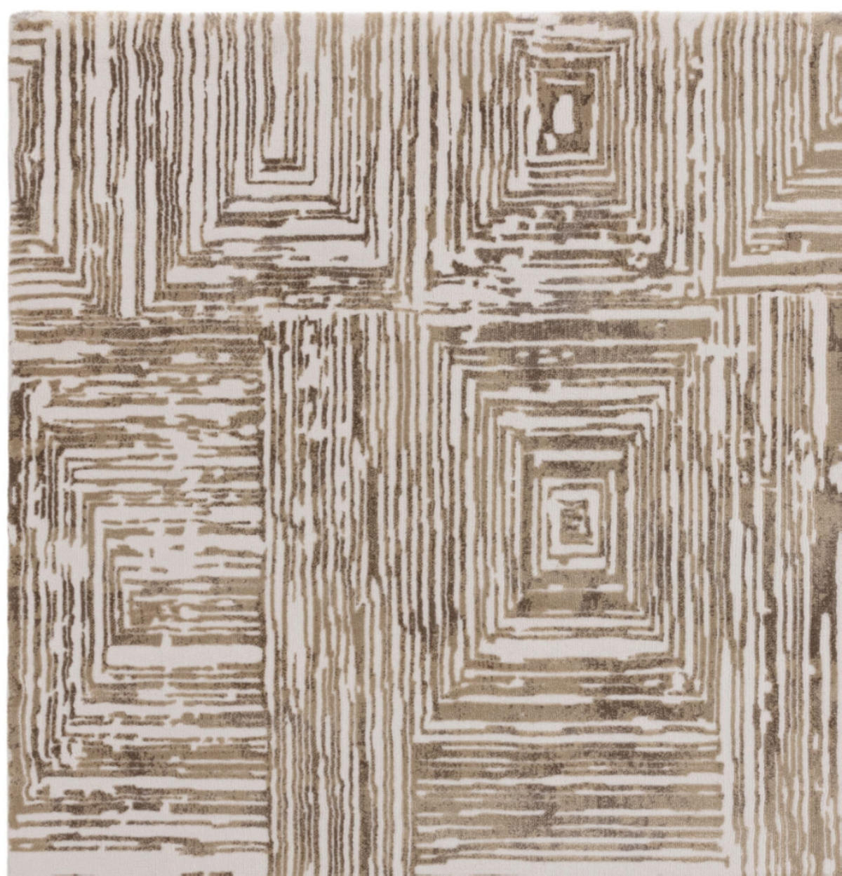 TEPPICH modern Wohn-/Schlafzimmer ZUKA SKETCH Beige 80 x 150 cm - Beige, Textil (80/150cm) - Novatrend