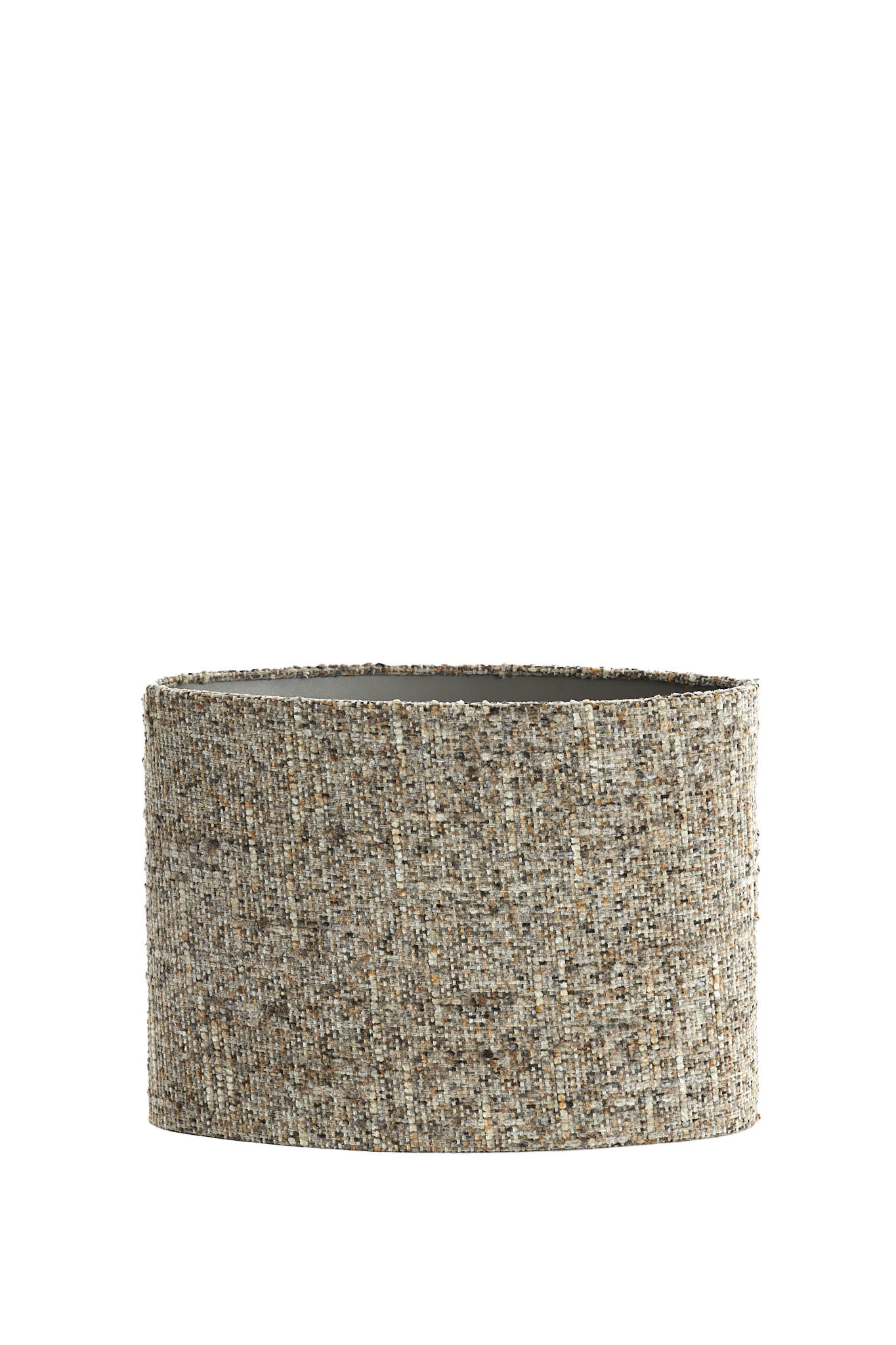 LAMPENSCHIRM Osire Grau 38/17.5/28 cm - Grau, Textil (38/17.5/28cm) - Light & Living