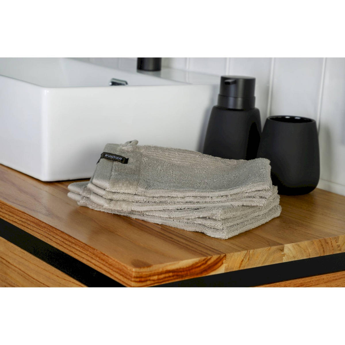 WASCHHANDSCHUH SENSE-6 - Sandfarben, Textil (16/21cm) - Schöner Wohnen