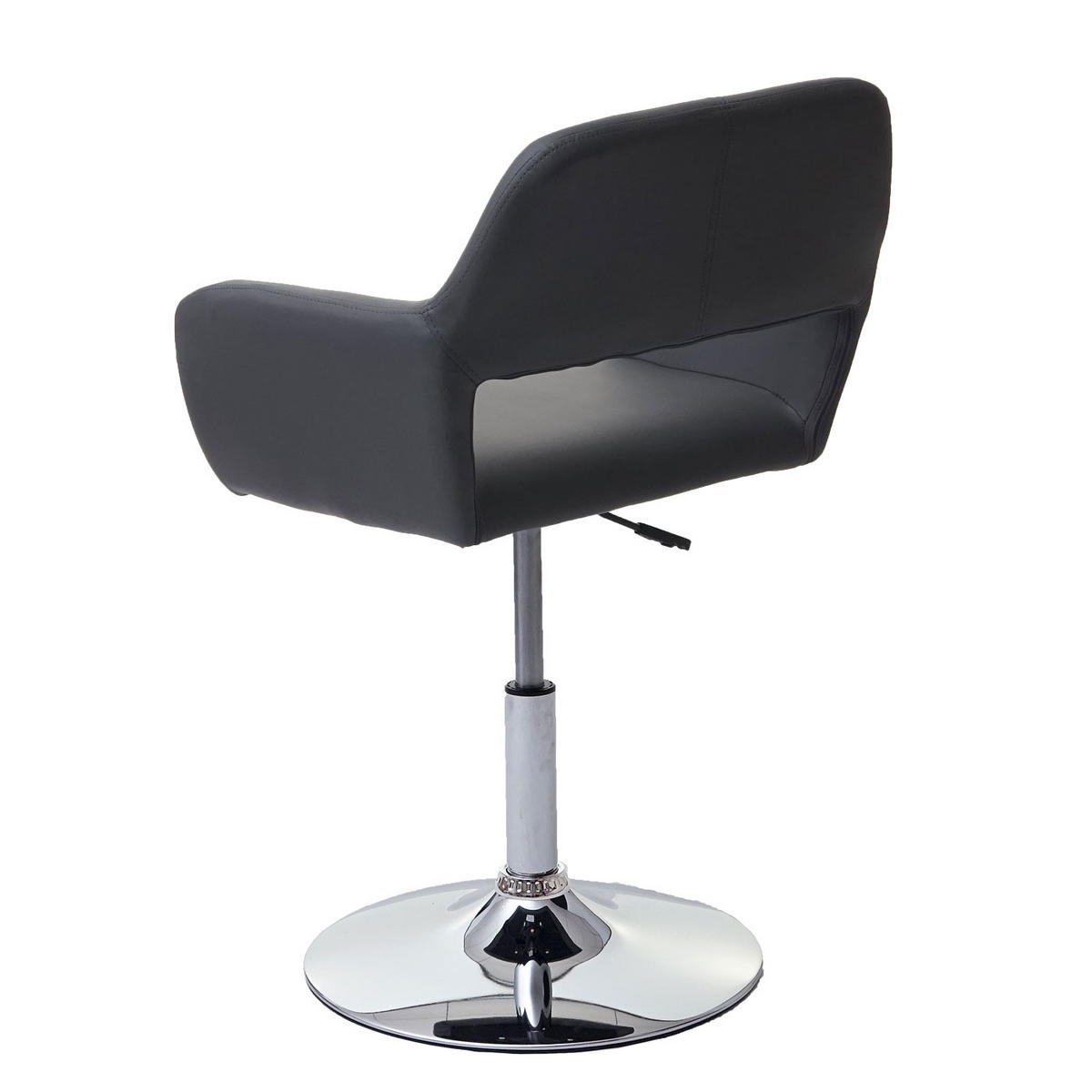 ESSZIMMERSTUHL Grau, Silber - Silberfarben/Grau, Textil (58/89/55cm) - MCW