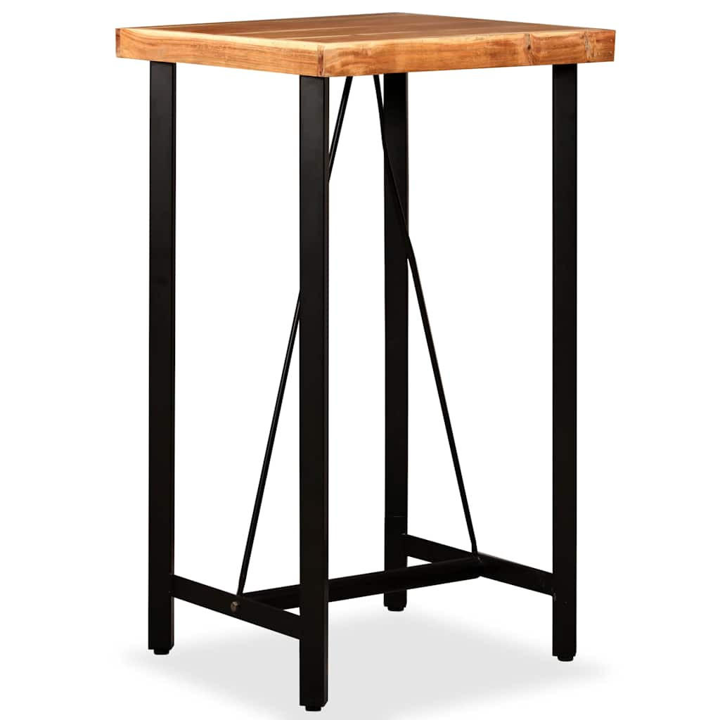 vidaXL Bartisch Braun 60x107x60 cm