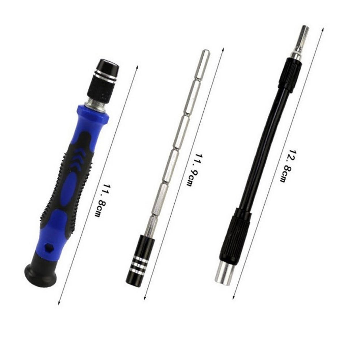 SCHRAUBENDREHER-SET-DIY,58-IN-1 Schraubendreher-Set - Blau, Metall (19.4/10/2.6cm) - LIBRATON