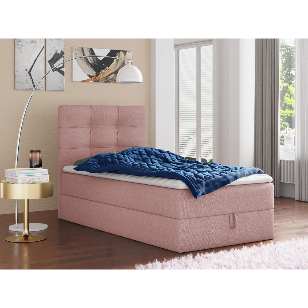 Thumbnail - Sofnet Boxbett, Pink, Textil, H3, Rechteckig, 80x200 cm, Schlafzimmer, Betten, Boxspringbetten