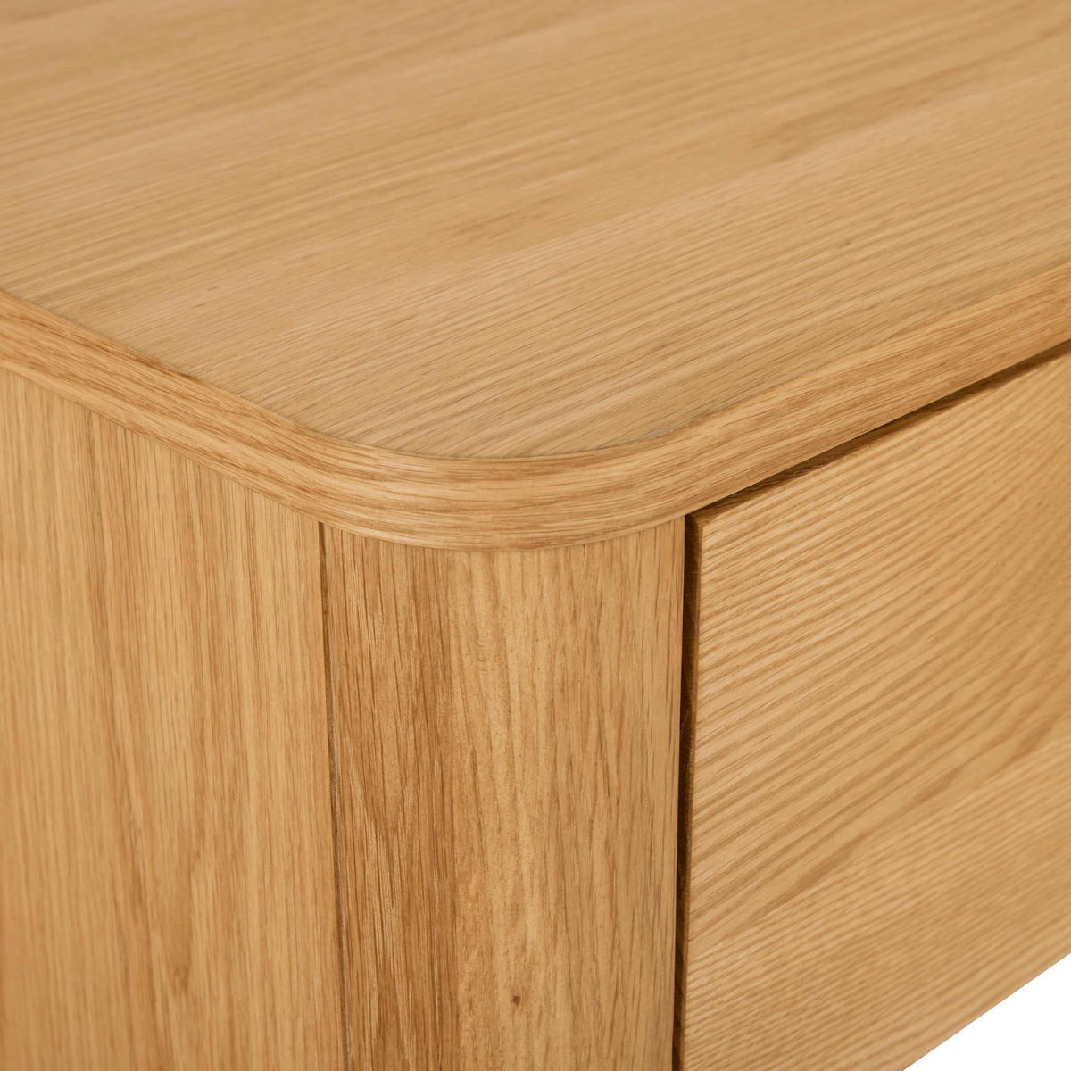 HIGHBOARD Eiche massiv - Eichefarben/Braun, Holz/Holzwerkstoff (123/146/45cm) - Furnhouse