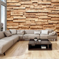 VLIESTAPETE Braun 200/140 cm - Braun, Textil (200/1cm) - KUNSTLOFT