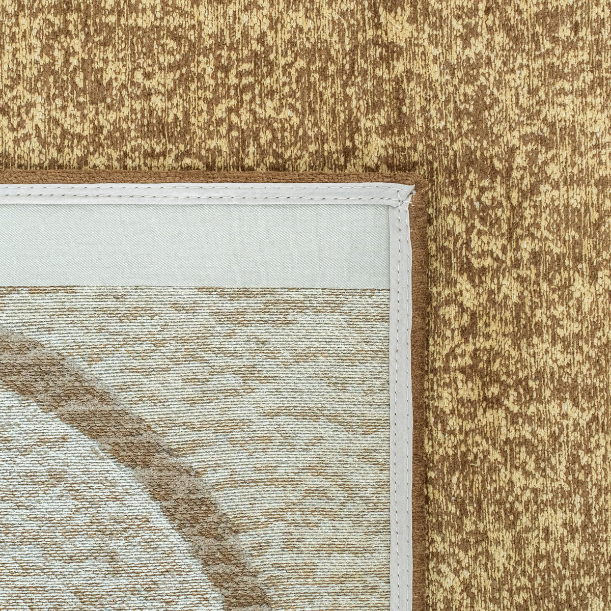 TEPPICH Oak Craft Marble 280/390 cm - Braun, Kunststoff/Textil (280/390cm) - Louis De Poortere