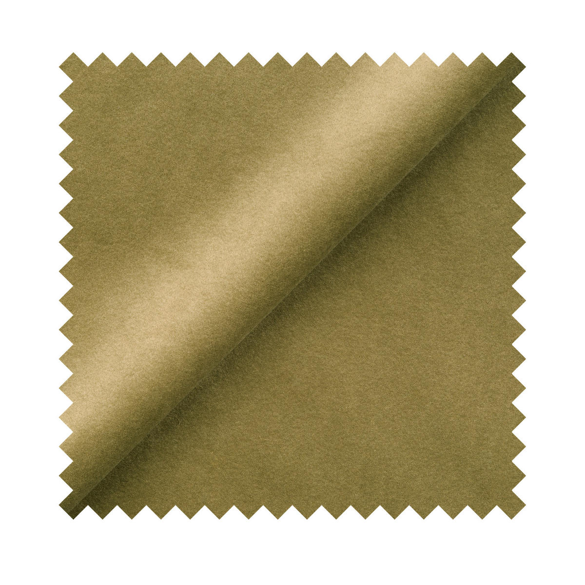 ROHOVÁ SEDAČKA U Olido olivově zelený samet - černá/olivově zelená, textil/plast (315/82/150cm) - Selsey