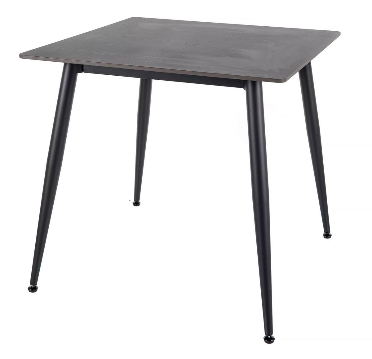 ESSTISCH Rion Marmor Schwarz 80 / 80 / 76cm - Schwarz, Holz/Keramik (80/80/76cm) - Feldmann-Wohnen